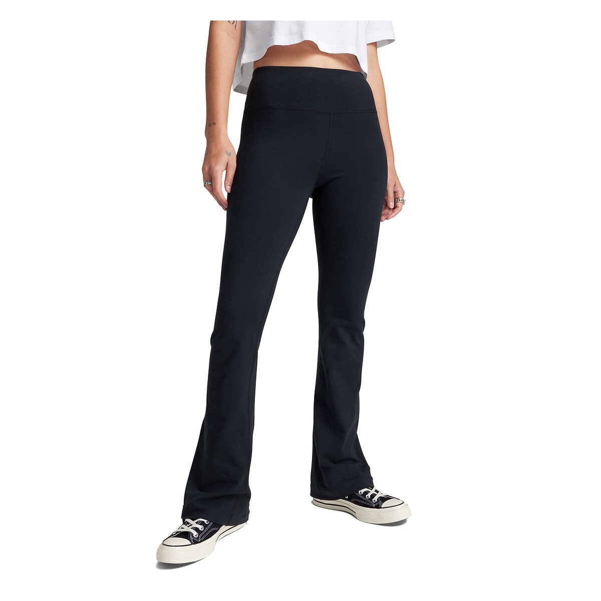 Converse Broek met wijde pijpen WOMEN'S  FLARE LEGGINGS (1-delig)