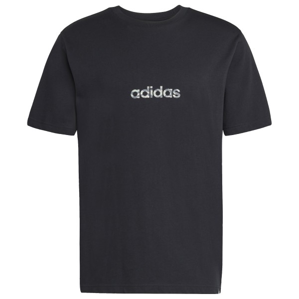 Adidas  C Camo Linear Tee - T-shirt, grijs/zwart