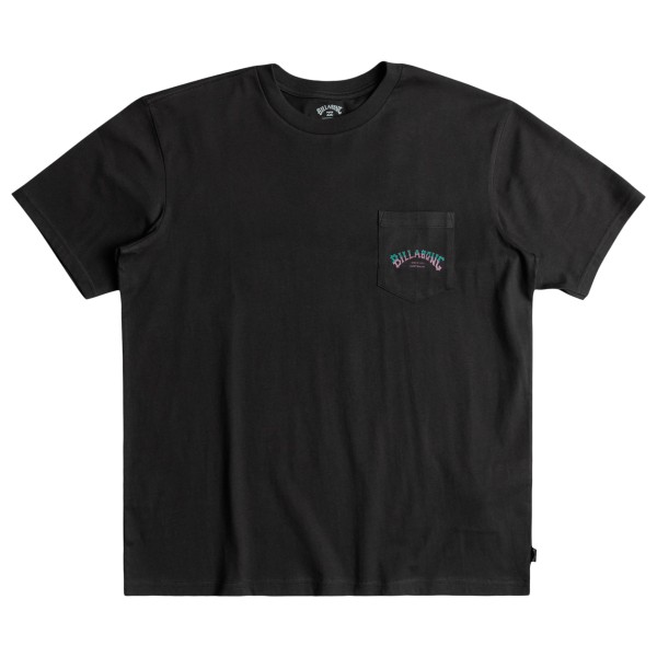 Billabong  Stacked Arch PKT - T-shirt, zwart