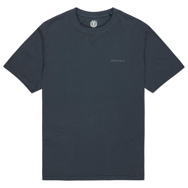 Element  Low Case Pigment S/S - T-shirt, blauw