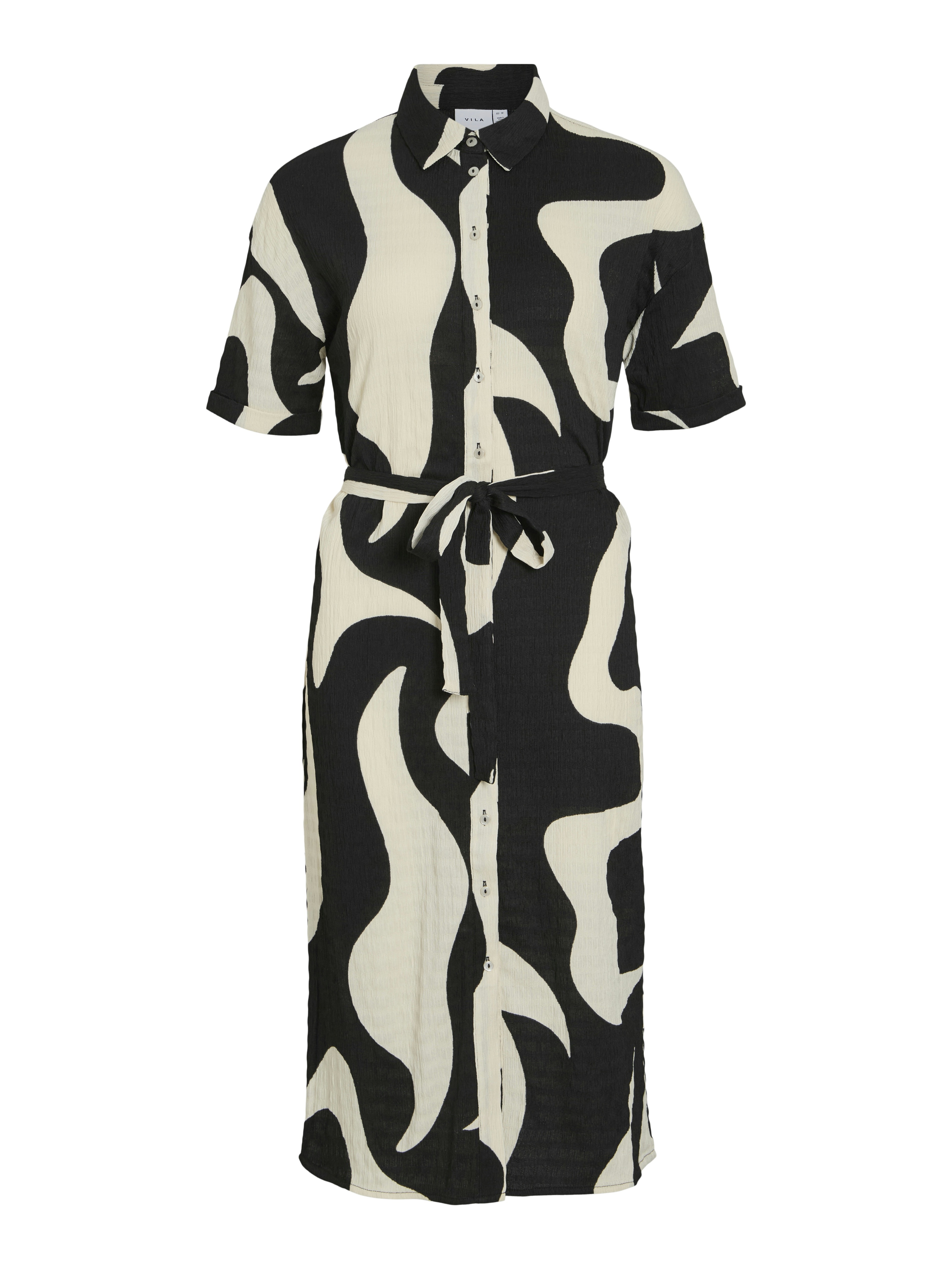Vila Vizeya zera 24 midi shirt dressdfs dessin