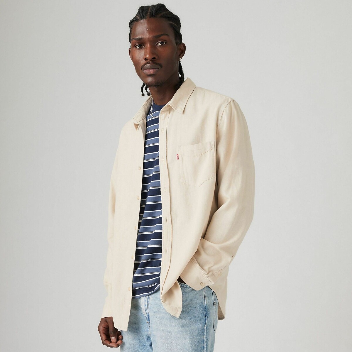 Levi's Jeans overhemd SUNSET 1 POCKET STANDARD