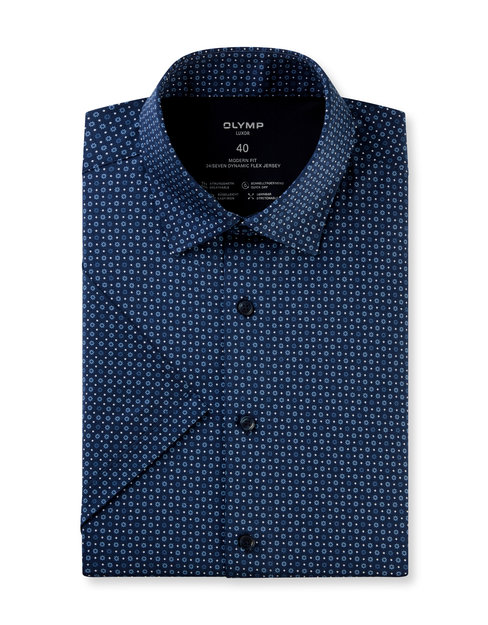 OLYMP Businessoverhemd 24/7 - Luxor modern fit - Jersey
