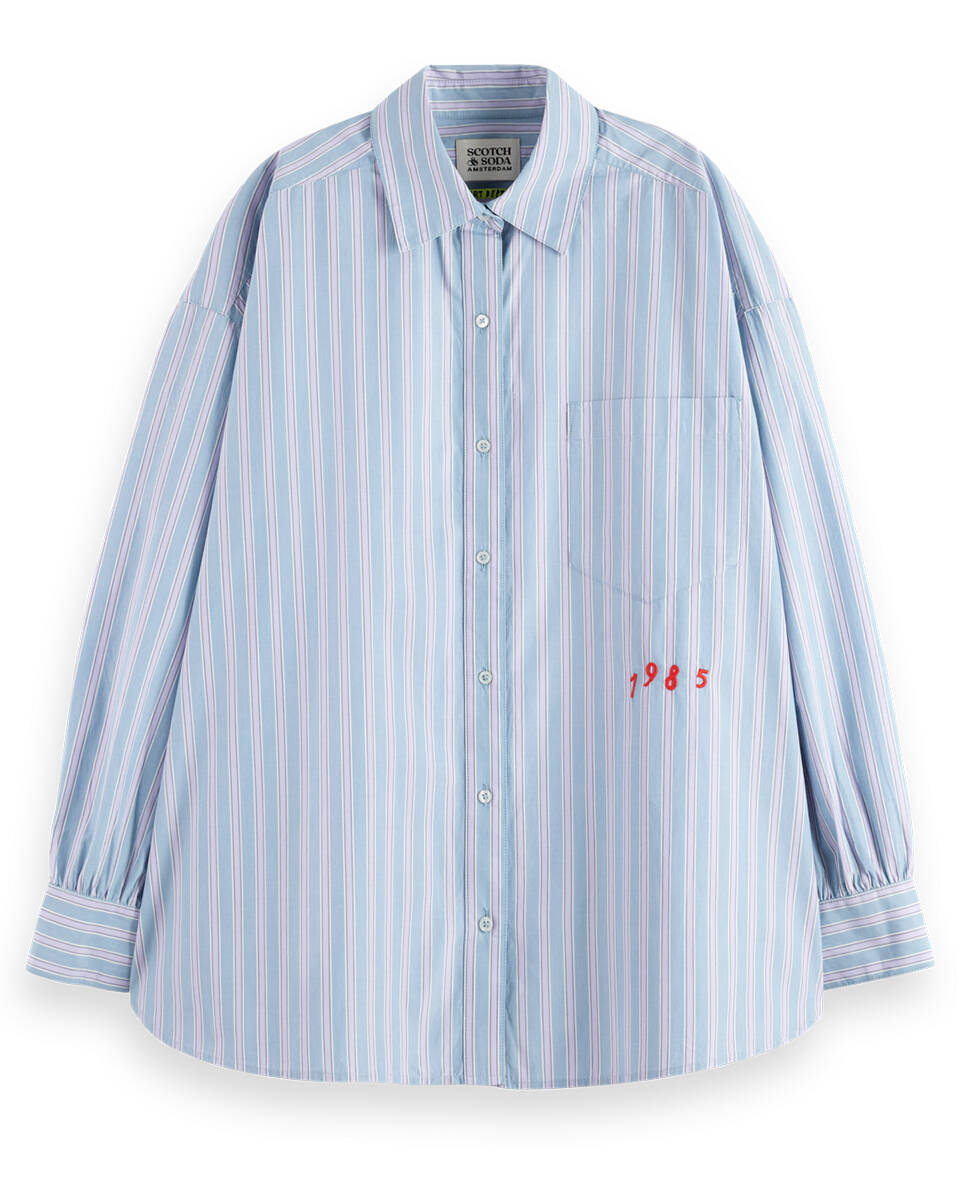 Scotch & Soda Blouse lange mouw u9b00786t