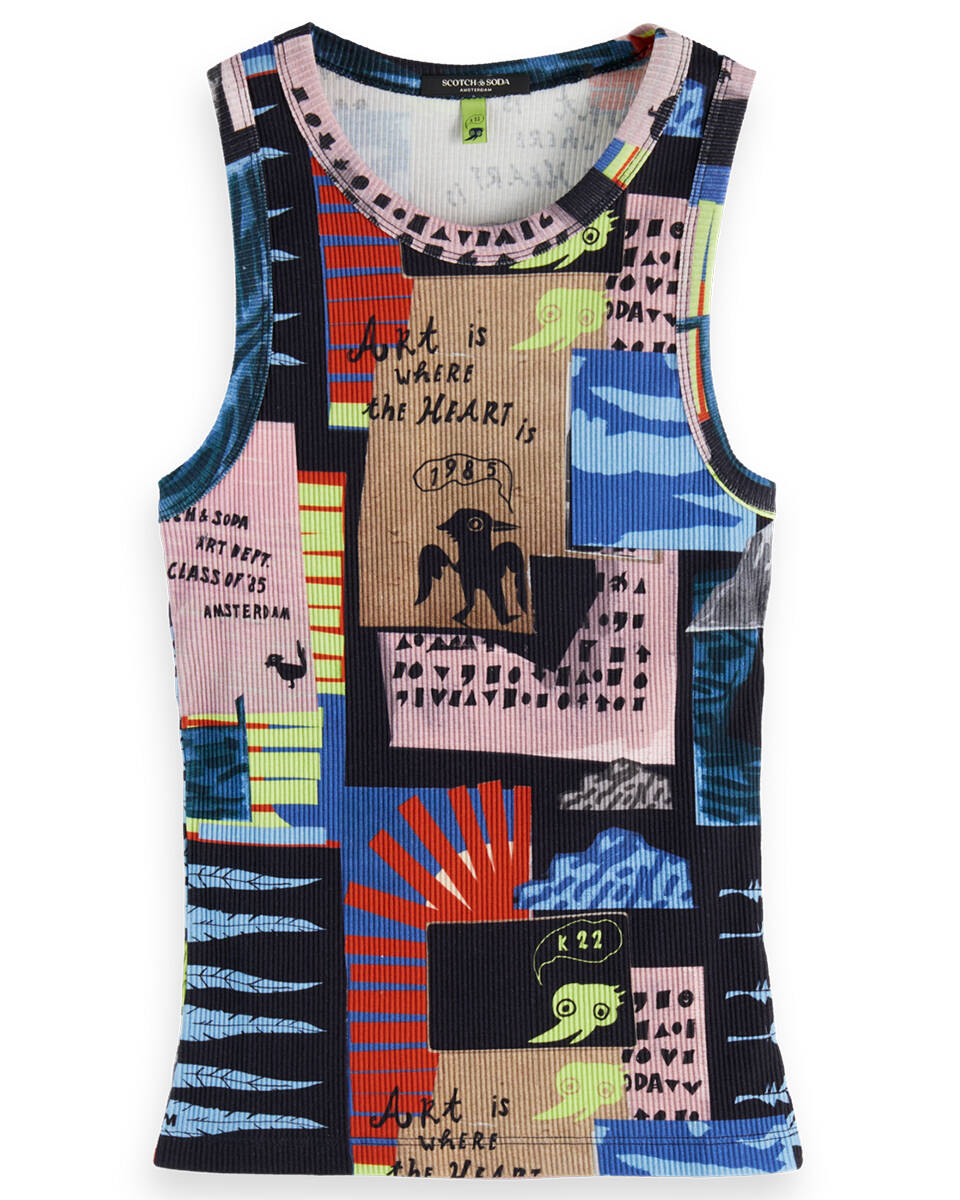 Scotch & Soda Top zonder mouw u9a00795t