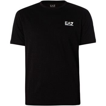 Emporio Armani EA7 T-shirt Korte Mouw  Chest Logo T-shirt