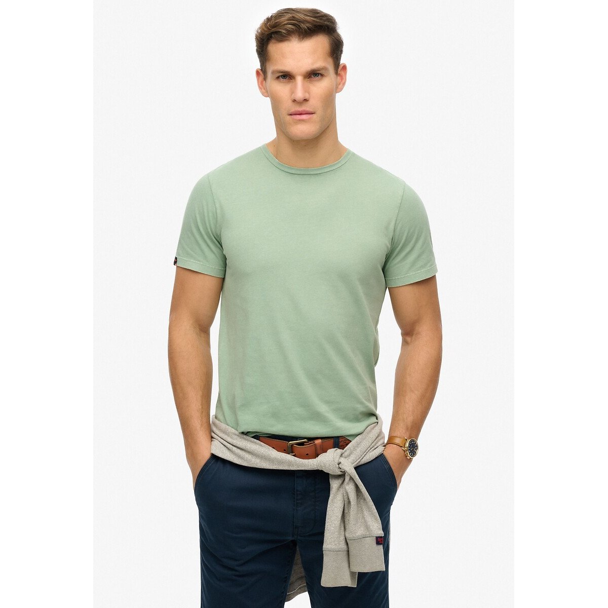 Superdry Shirt met ronde hals CLASSIC ESSENTIAL TEE