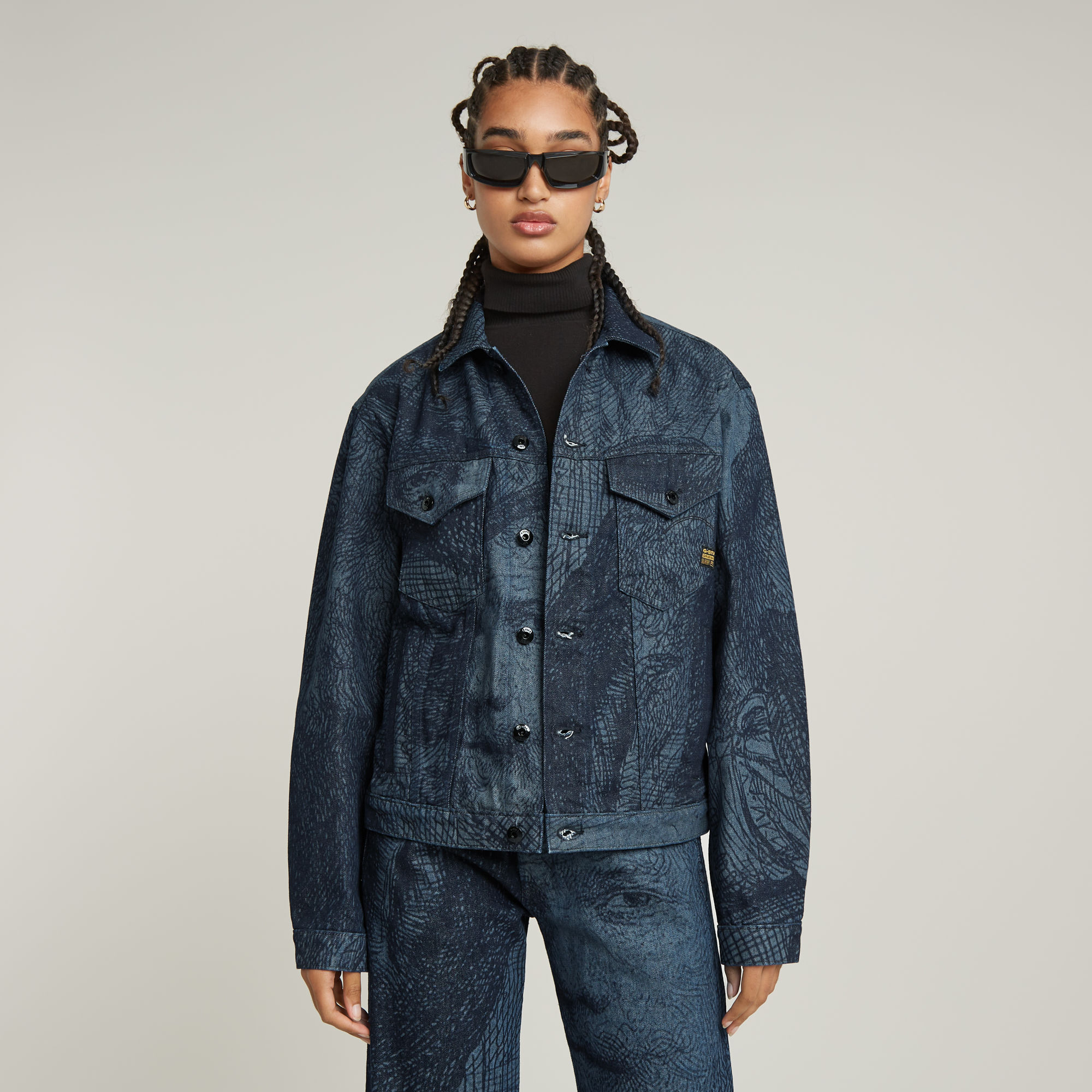 G-Star RAW Rembrandt Relaxed Denim Jack - Meerkleurig - Dames