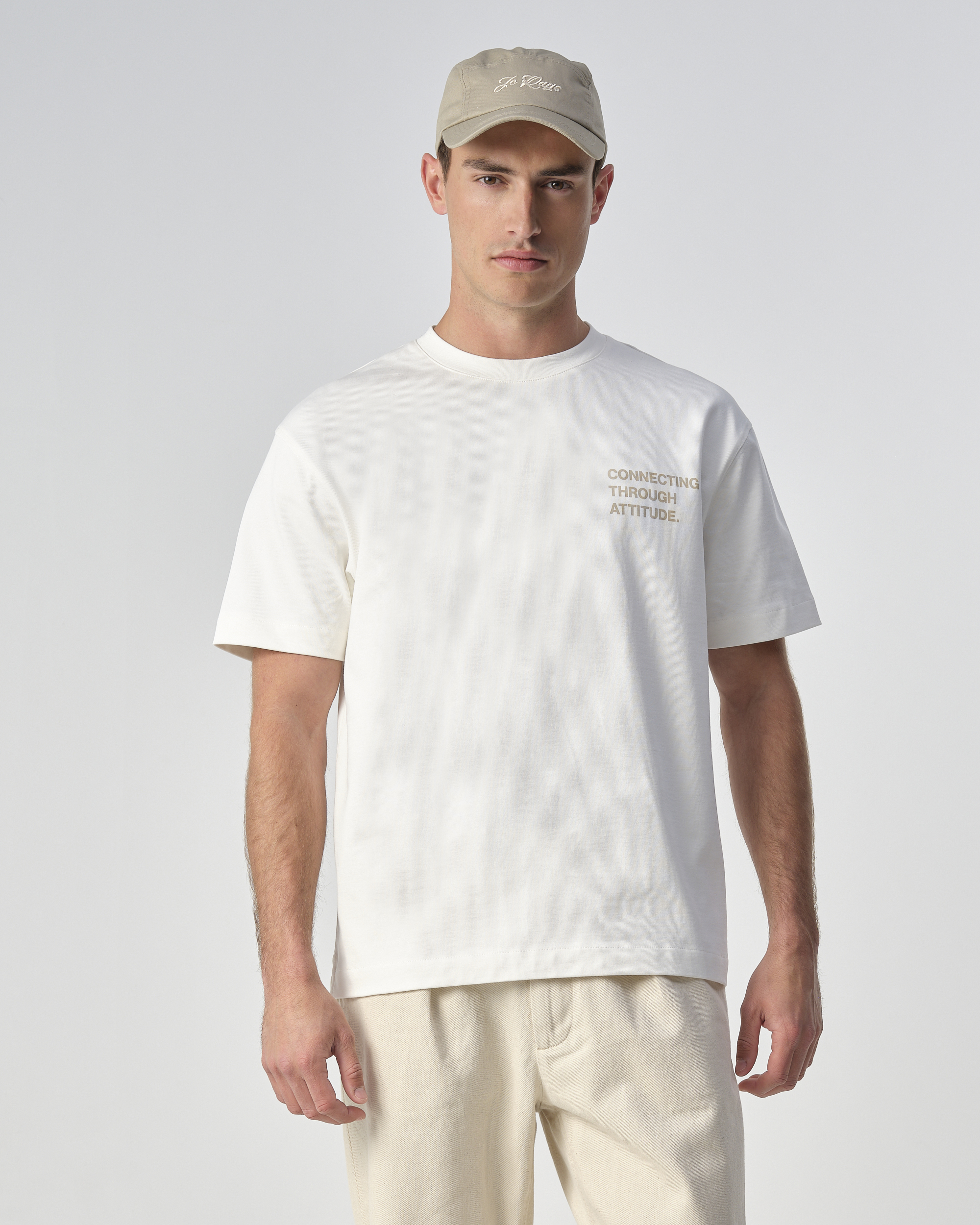 J.C. Rags t-shirt met korte mouwen arvin