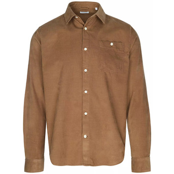Knowledge Cotton Apparel Overhemd Lange Mouw  Chemise Gots/Vegan