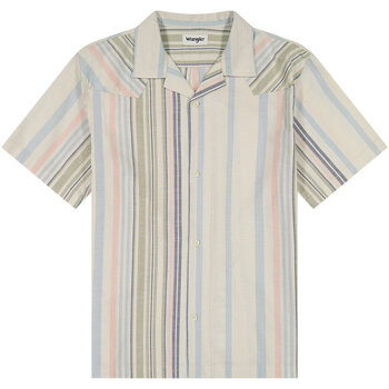 Wrangler Overhemd Lange Mouw  Chemise Resort Stripes