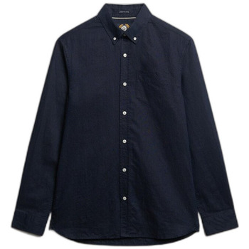 Superdry Overhemd Lange Mouw  Chemise manches longues en lin de coton