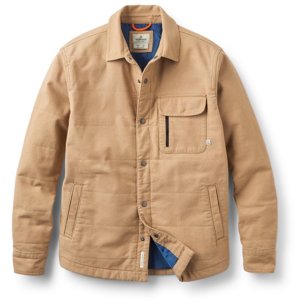 Passenger  Taranaki Canvas Quilted Overshirt - Overhemd, beige