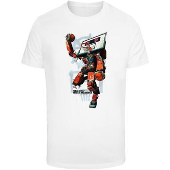 Mister tee T-shirt Korte Mouw  T-shirt Bball Robot