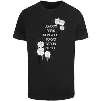 Mister tee T-shirt Korte Mouw  T-shirt City Roses