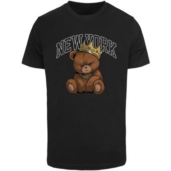 Mister tee T-shirt Korte Mouw  T-shirt New York Crowned