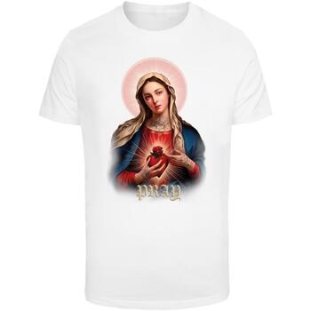 Mister tee T-shirt Korte Mouw  T-shirt Praying Mary