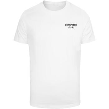 Mister tee T-shirt Korte Mouw  T-shirt Champagne Club