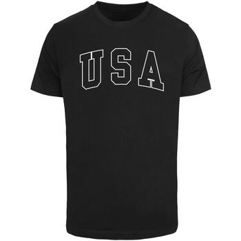 Mister tee T-shirt Korte Mouw  T-shirt USA Wording