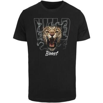 Mister tee T-shirt Korte Mouw  T-shirt Wild Beast