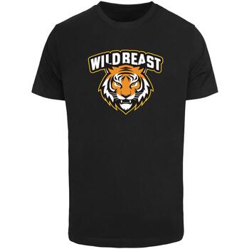 Mister tee T-shirt Korte Mouw  T-shirt Wild Beast Tiger