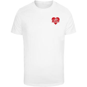 Mister tee T-shirt Korte Mouw  T-shirt Bierherz