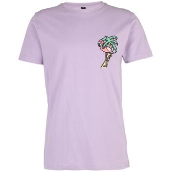 Mister tee T-shirt Korte Mouw  T-shirt col rond Flamingo