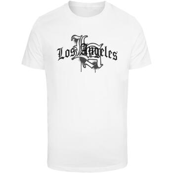 Mister tee T-shirt Korte Mouw  T-shirt LA Wording