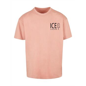 Merchcode T-shirt Korte Mouw  T-shirt oversize Ice Cream