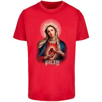 Mister tee T-shirt Korte Mouw  T-shirt Praying Mary