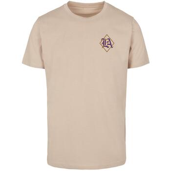 Mister tee T-shirt Korte Mouw  T-shirt LA City Print