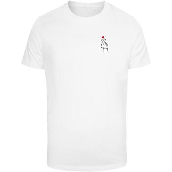 Mister tee T-shirt Korte Mouw  T-shirt Love Sign 2.0