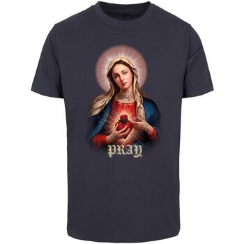 Mister tee T-shirt Korte Mouw  T-shirt Praying Mary