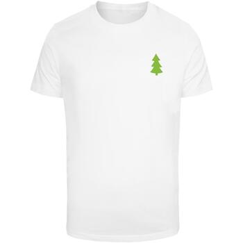 Merchcode T-shirt Korte Mouw  T-shirt Christmas Vibes