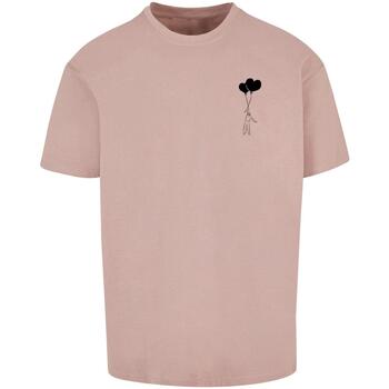 Merchcode T-shirt Korte Mouw  T-shirt oversize Love In The Air