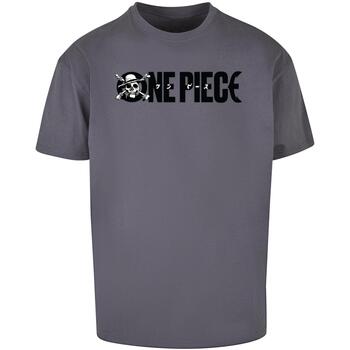 Merchcode T-shirt Korte Mouw  T-shirt oversize One Piece Jolly Roger Logo
