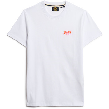Superdry T-shirt Korte Mouw  T-shirt Essential Logo Emb