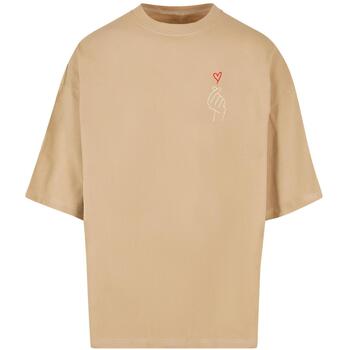Merchcode T-shirt Korte Mouw  T-shirt K Heart Huge