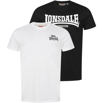 Lonsdale T-shirt Korte Mouw  T-shirt Yarnbrook