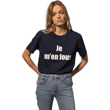 Les Petits Basics T-shirt Korte Mouw  T-shirt coton biologique Je m'en fou
