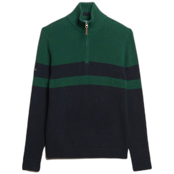 Superdry Trui  Pull oversize rayé en coton à col zippé femme Classic