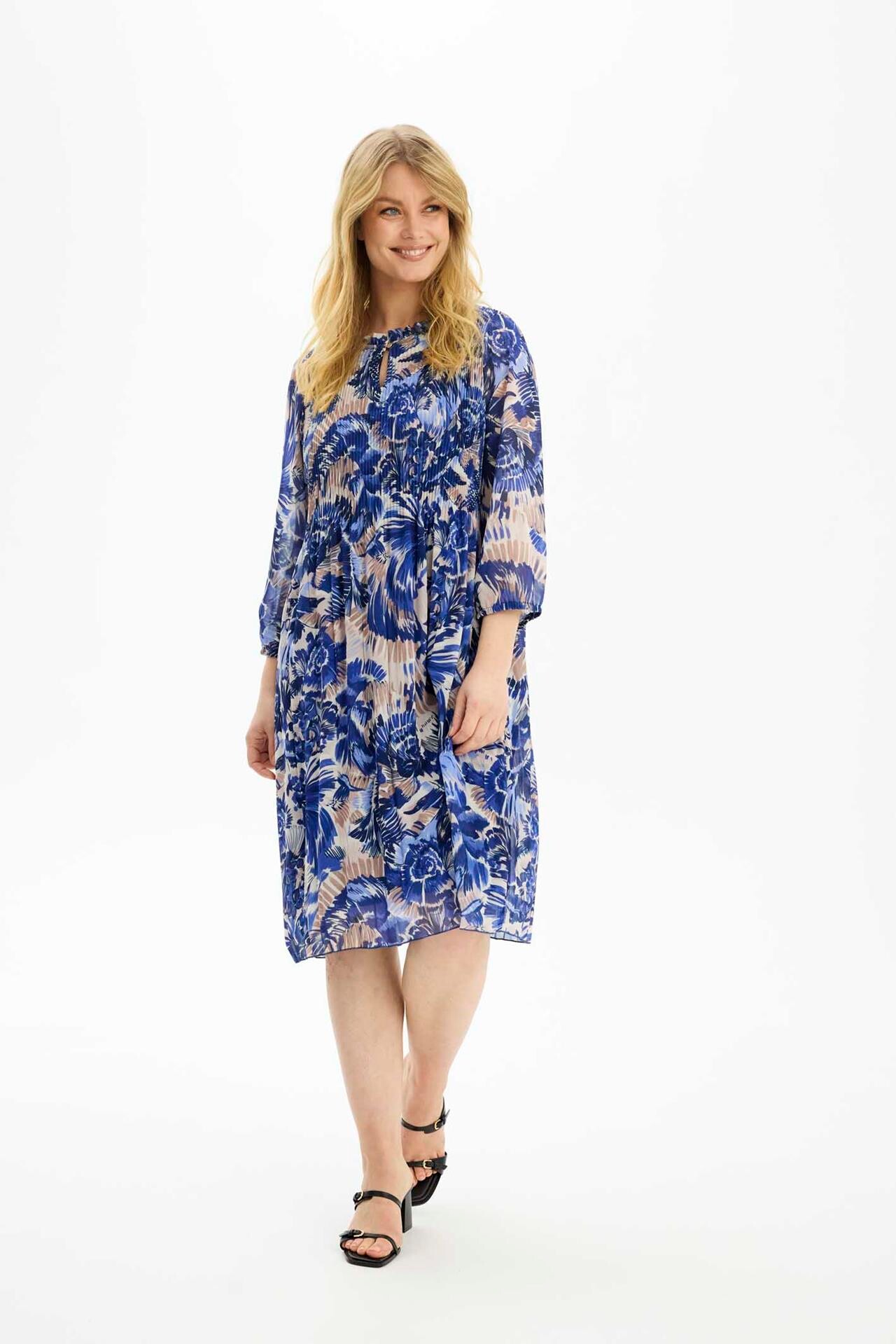 IN FRONT ELINOR DRESS 16645 501 (Blue 501)