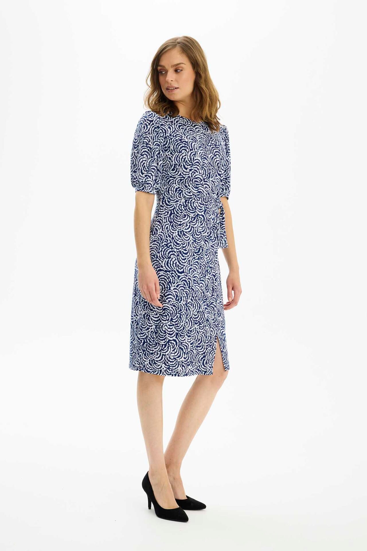 IN FRONT ROSY DRESS 16656 501 (Blue 501)