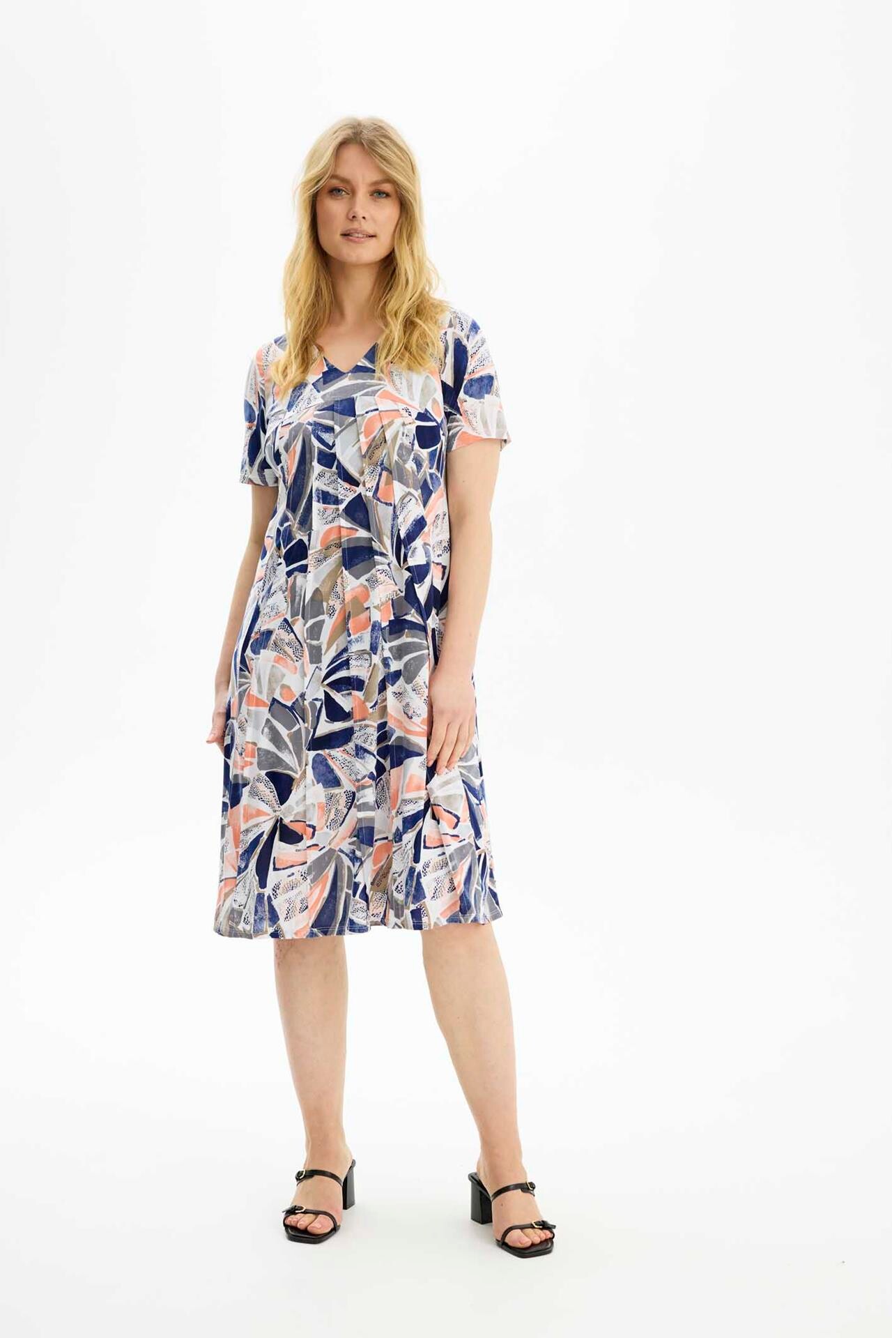 IN FRONT LUCY DRESS 16653 501 (Blue 501)