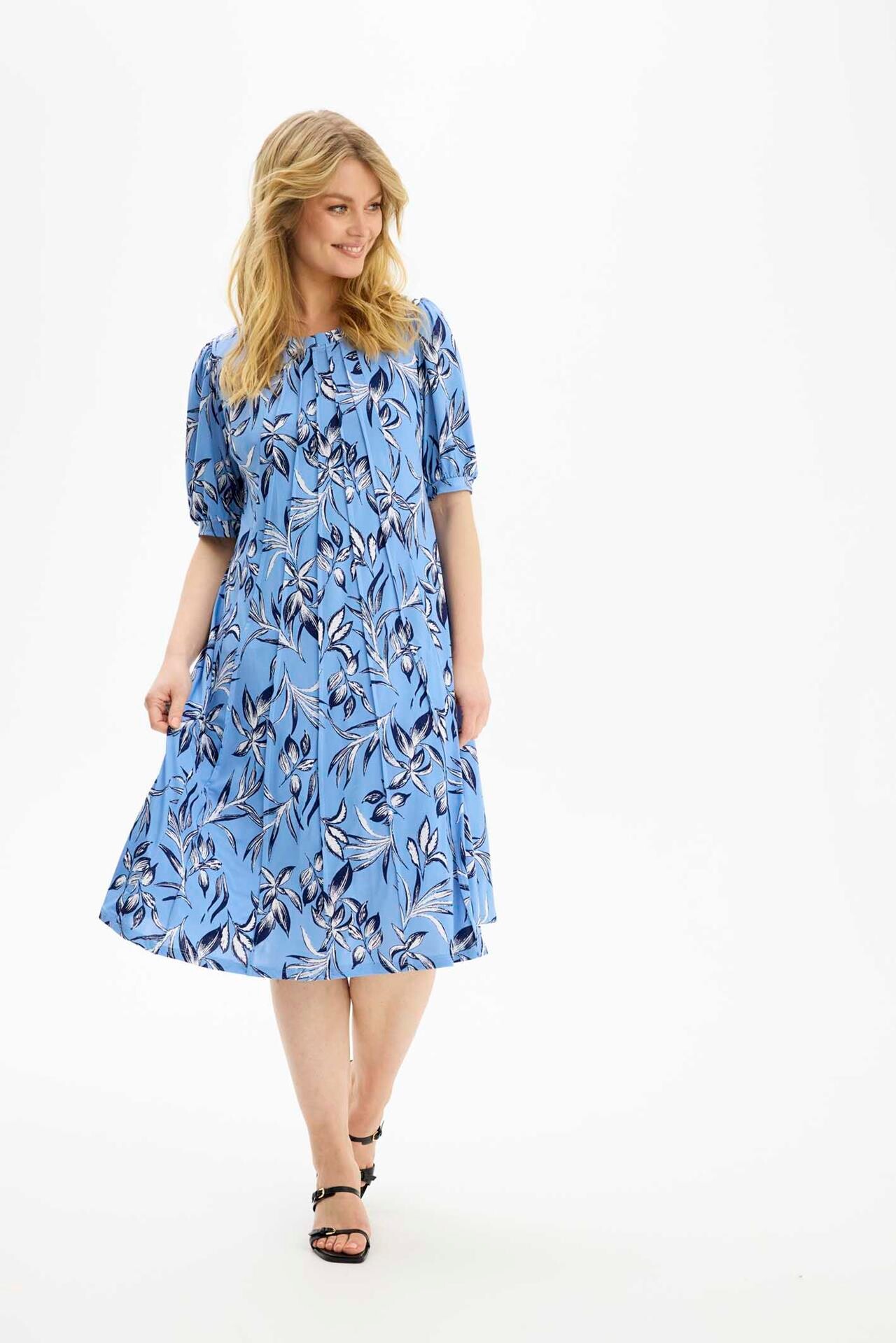 IN FRONT LUZIA DRESS 16659 501 (Blue 501)