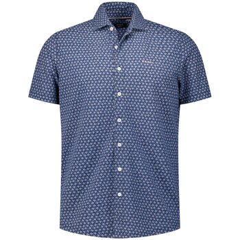 New zealand auckland Overhemd Lange Mouw  NZA Overhemd Short Sleeve Jake Blauw