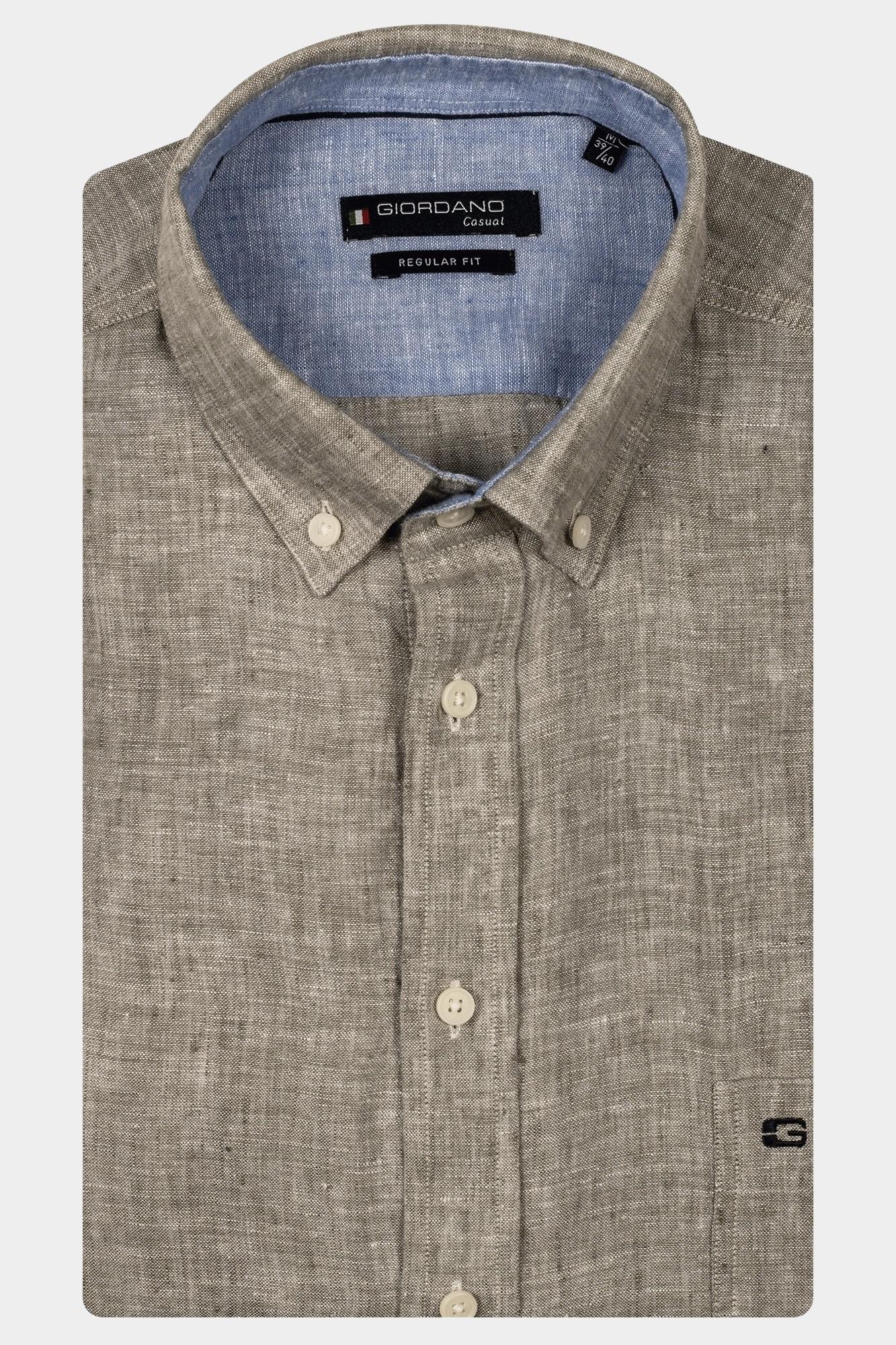 Giordano Casual hemd korte mouw league short sleeve button do 516009/70