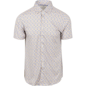 Desoto Overhemd Lange Mouw  Short Sleeve Jersey Overhemd Print Multicolor