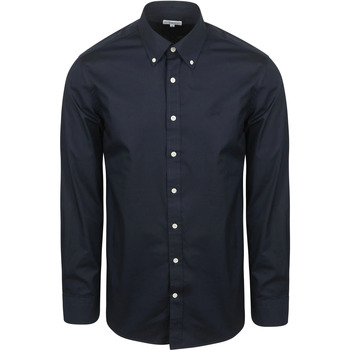 Mcgregor Overhemd Lange Mouw  Overhemd Poplin Navy