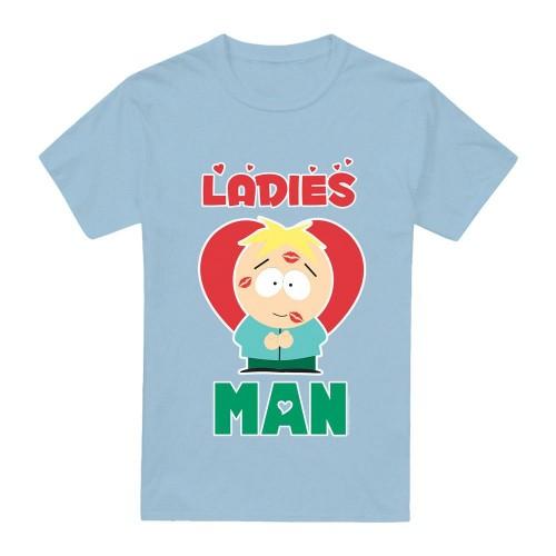 Pertemba FR - Apparel South Park Heren Dames Man Butters Valentijnsdag T-shirt 3XL lichtblauwe kleur